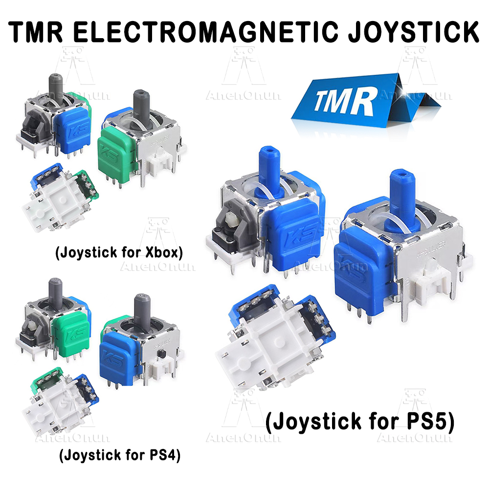 Gaming Setup Accessories Xbox - Joystick electromagnético TMR para controlador PS5/PS4/Xbox,