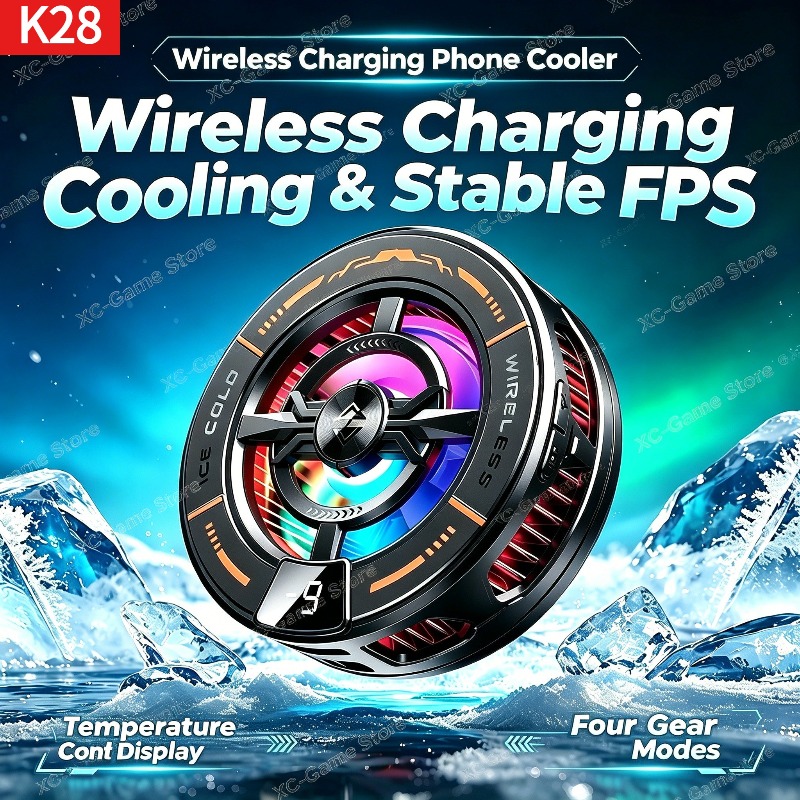 Gaming Accessories Phone - Enfriador de Teléfono Magnético Semiconductor K28