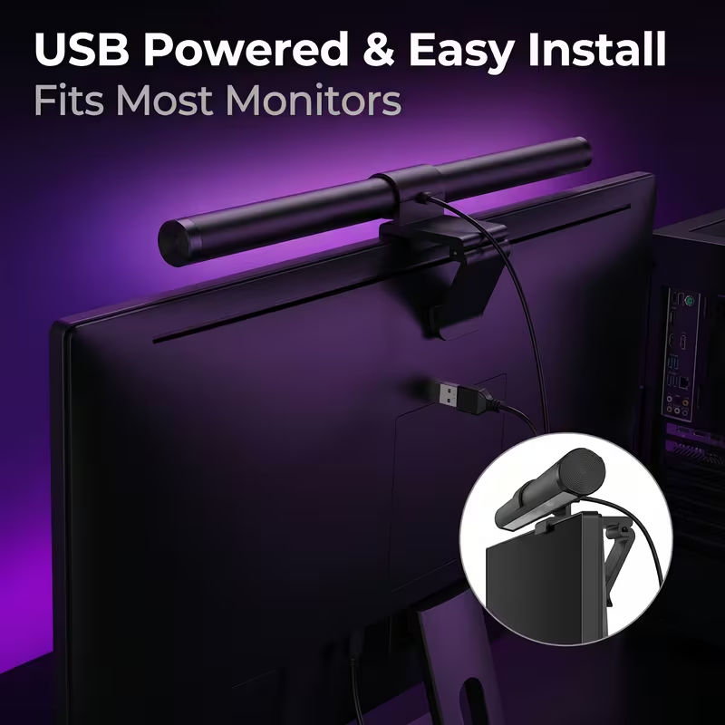 Monitor Light Bar - Barra de Luz LED para Monitor