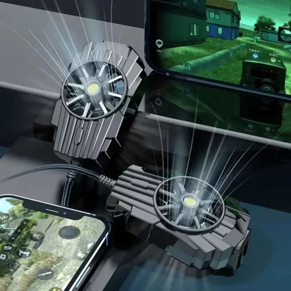 Gaming Accessories Phone - Mini radiador portátil con clip para