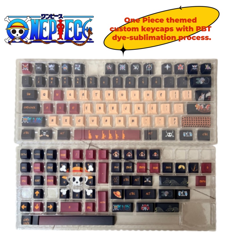 Gaming Accessories Anime - Teclas PBT personalizadas con temática de