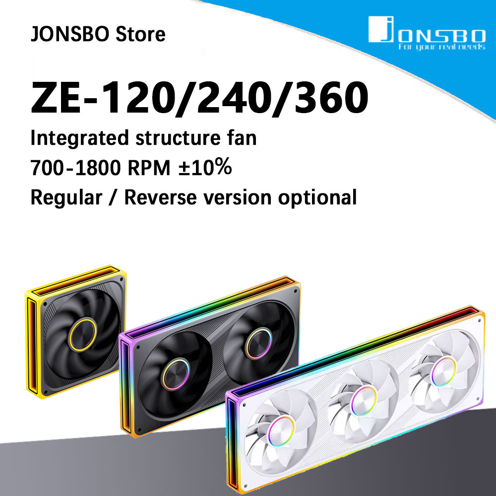 Rgb Hub Sync - Ventilador de Caja JONSBO ZE-120/240/360 de