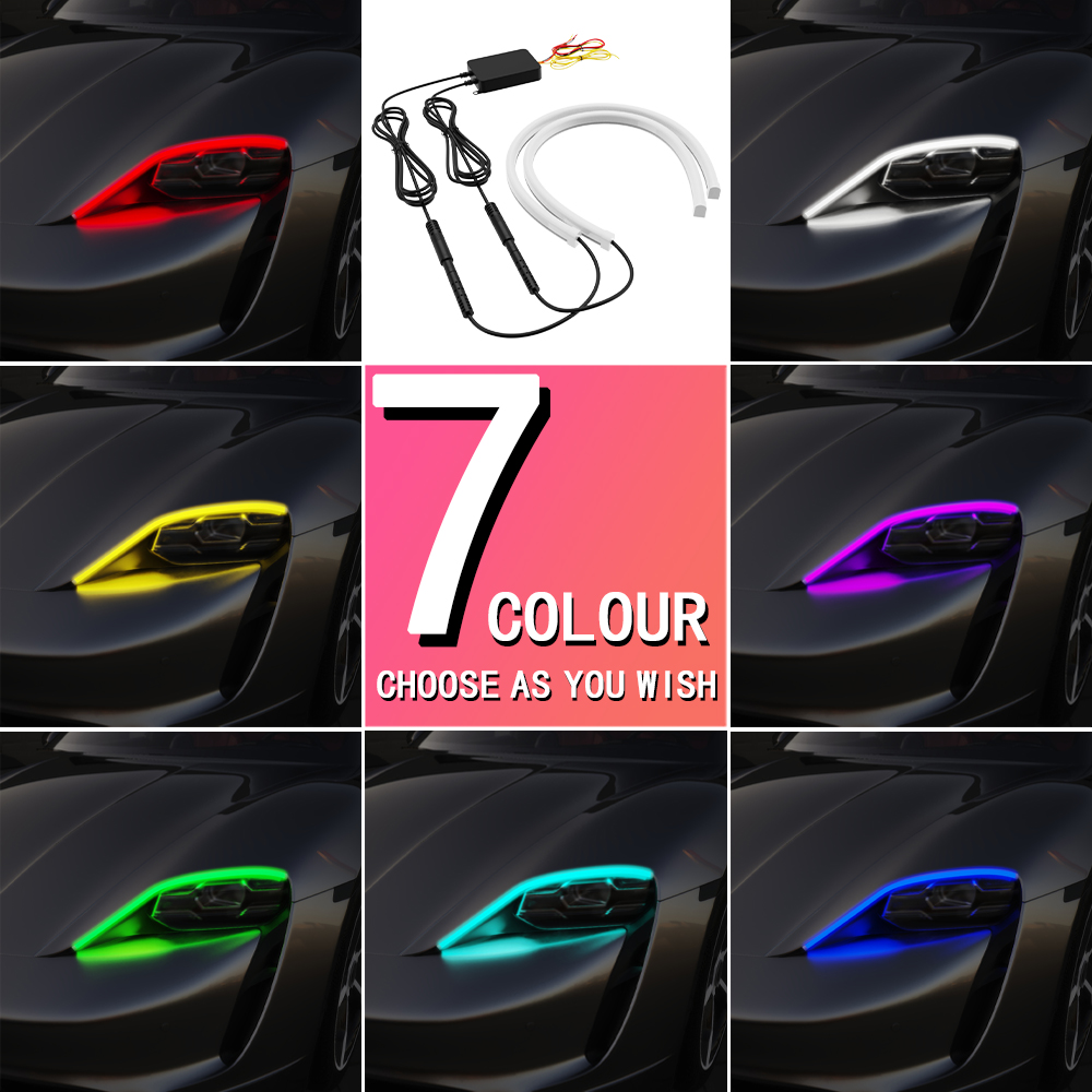 Luz LED de conducción diurna D - Rgb Hub Sync reseña y precio