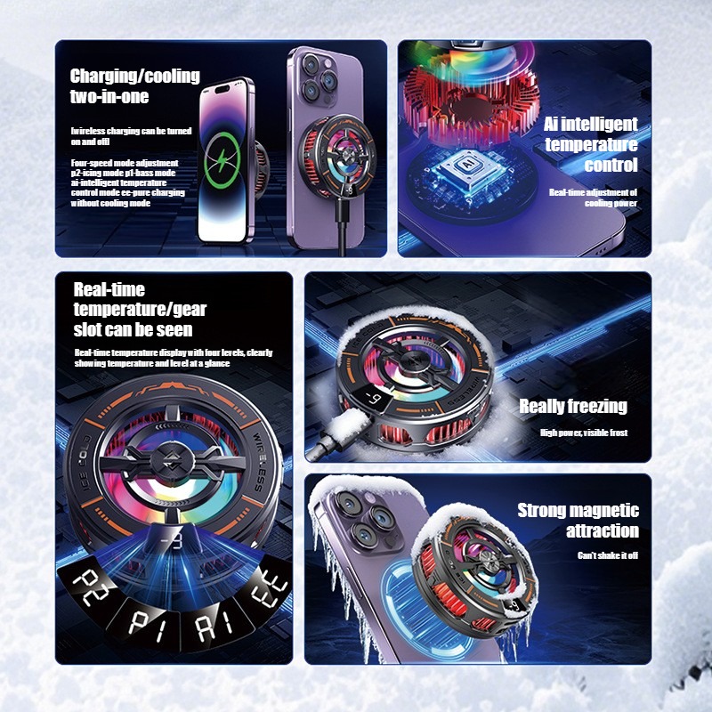 Enfriador de Teléfono Magnétic - Gaming Accessories Phone reseña y precio