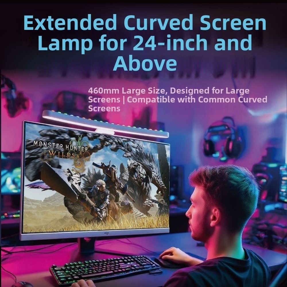Barra de Luz Ambiental RGB con - Monitor Light Bar reseña y precio