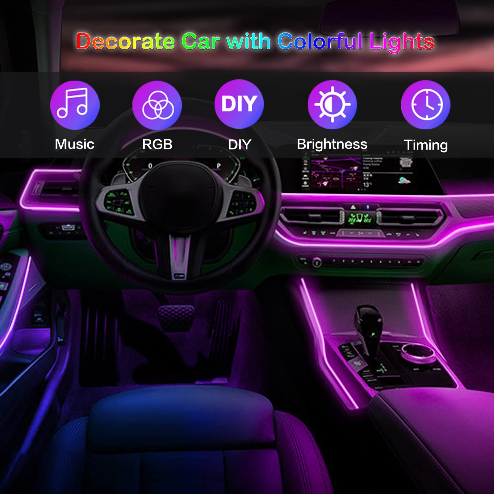 Tira de luces LED para Interio - Rgb Hub Sync reseña y precio