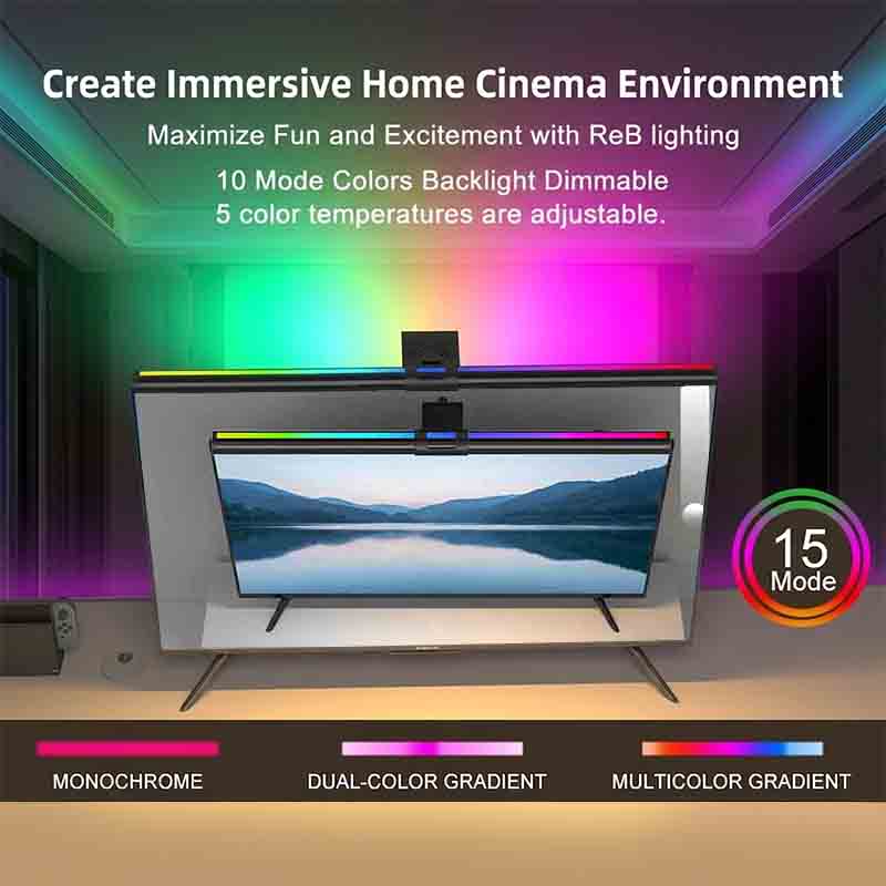 Luz RGB de 60/80 cm, Iluminaci - Monitor Light Bar reseña y precio