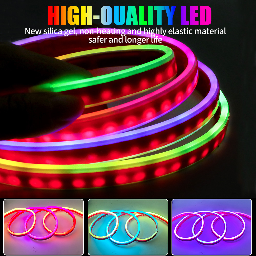 Tira de luces de circulación d - Rgb Hub Sync reseña y precio