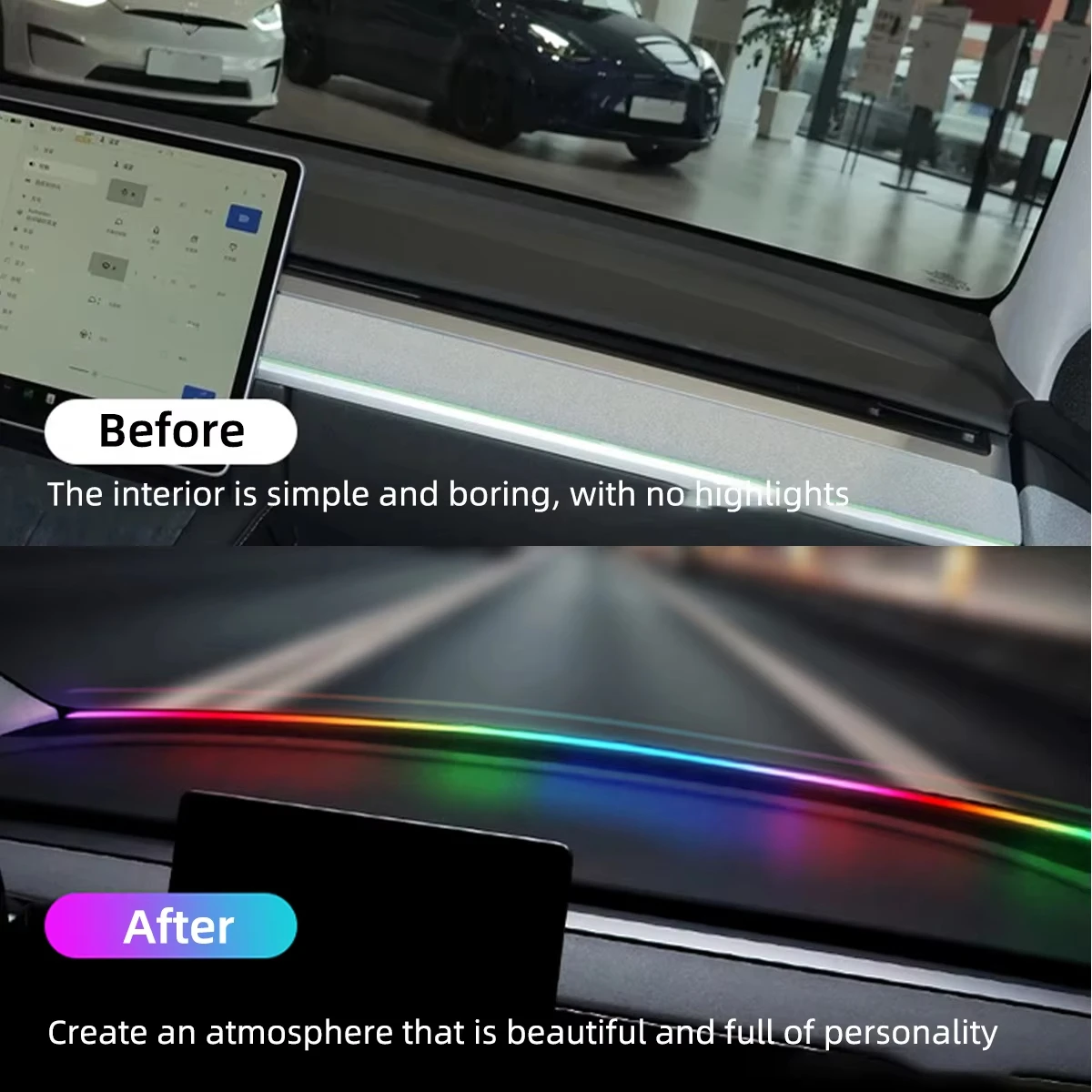 Tira de luces LED para parabri - Rgb Hub Sync reseña y precio