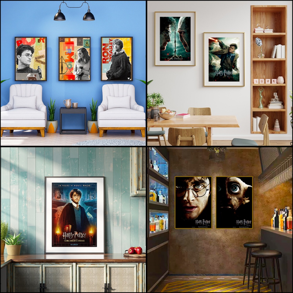 Pósteres originales de Harry P - Gaming Accessories Wall reseña y precio