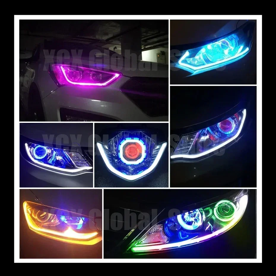 Sinfonía DRL coche LED luz de  - Rgb Hub Sync reseña y precio