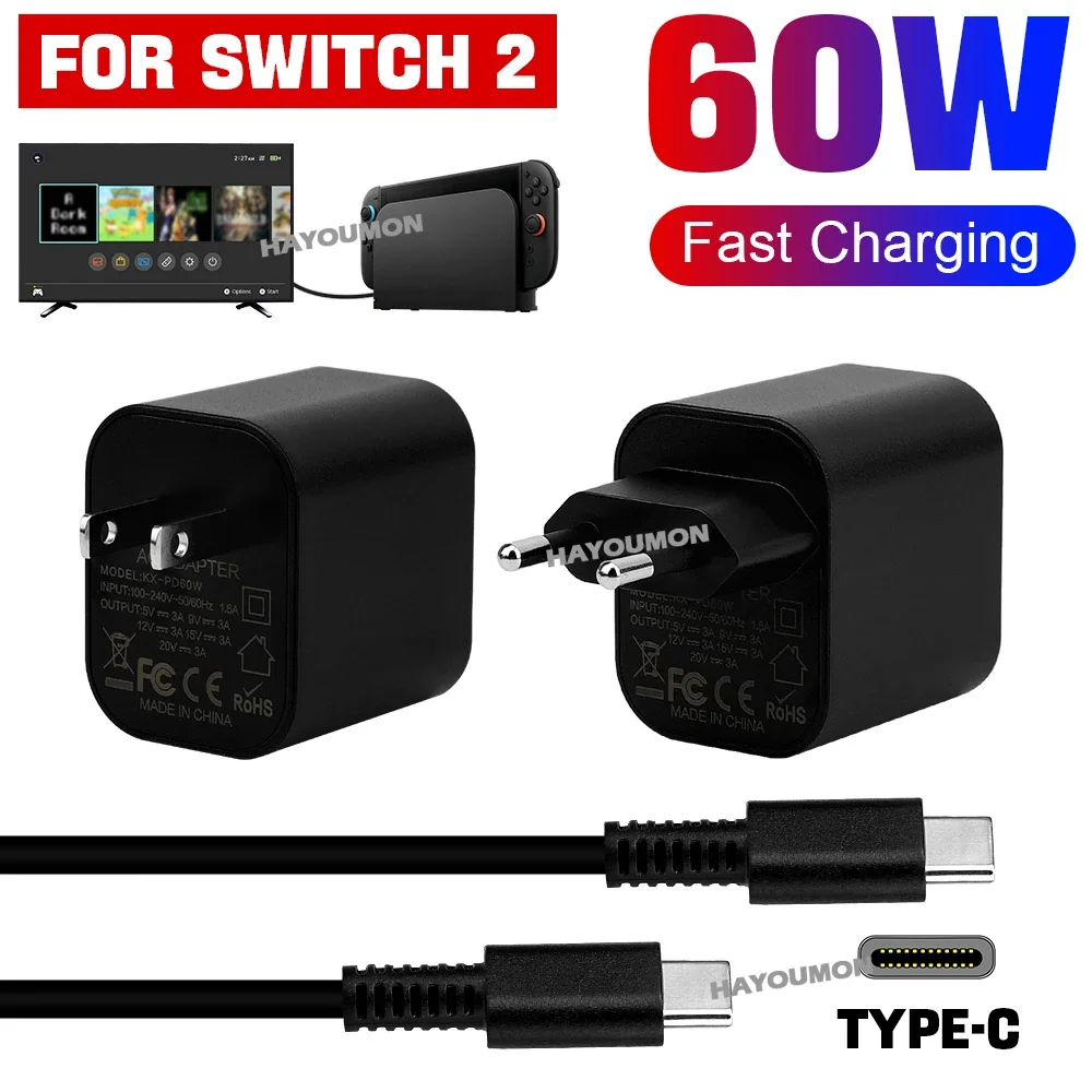 Adaptador de CA para Switch 2, - Gaming Accessories Wall reseña y precio
