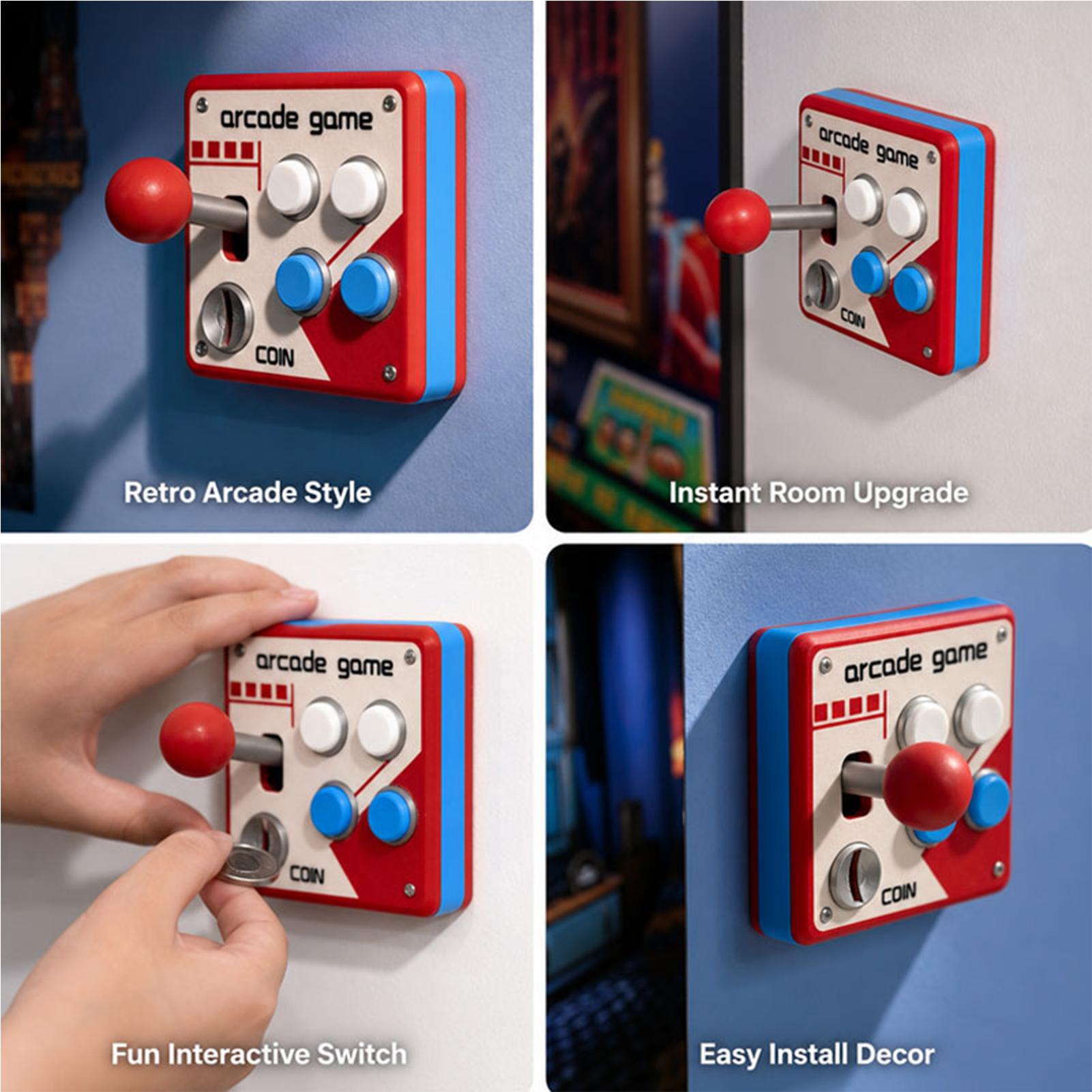 Cubiertas Creativas Retro para - Gaming Accessories Wall reseña y precio