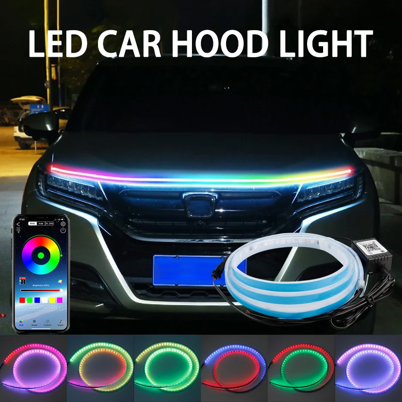Luz decorativa para capó de co - Rgb Hub Sync reseña y precio