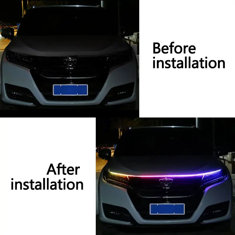 Luz decorativa para capó de co - Rgb Hub Sync reseña y precio