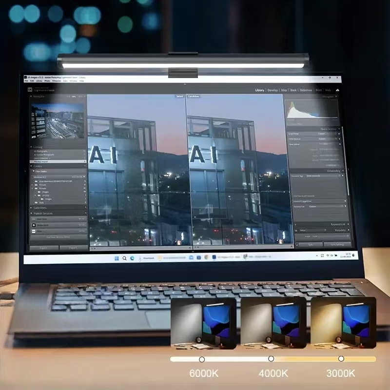 Luz colgante de pantalla LED c - Monitor Light Bar reseña y precio