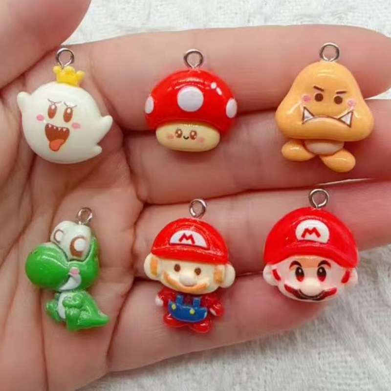 10 piezas de colgantes de resi - Gaming Accessories Gifts reseña y precio
