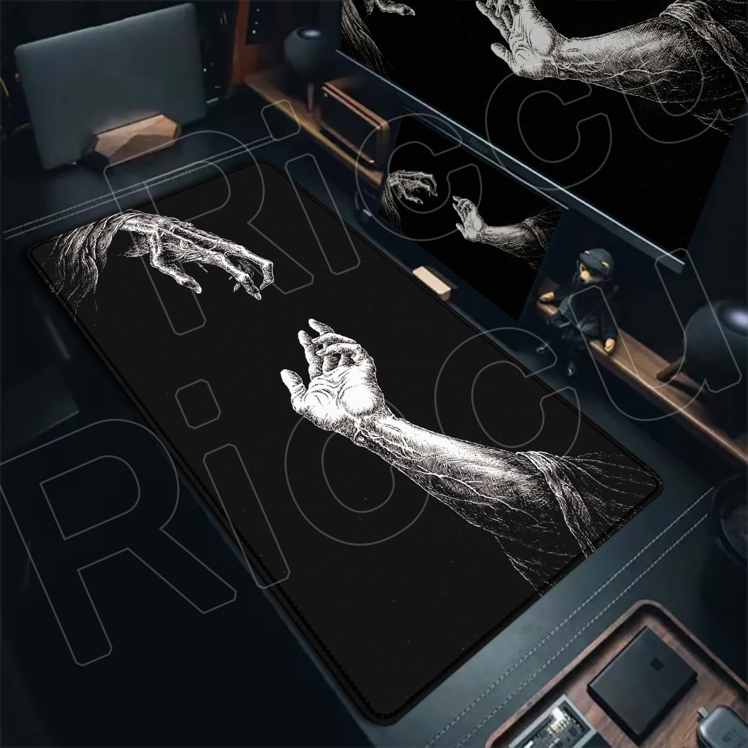 Alfombrilla de ratón grande HD - Gaming Accessories Pc Setup reseña y precio