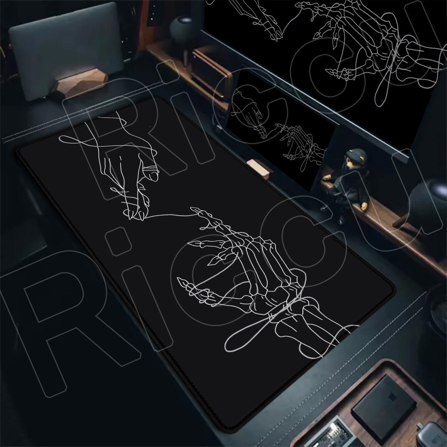 Alfombrilla de ratón grande HD - Gaming Accessories Pc Setup reseña y precio