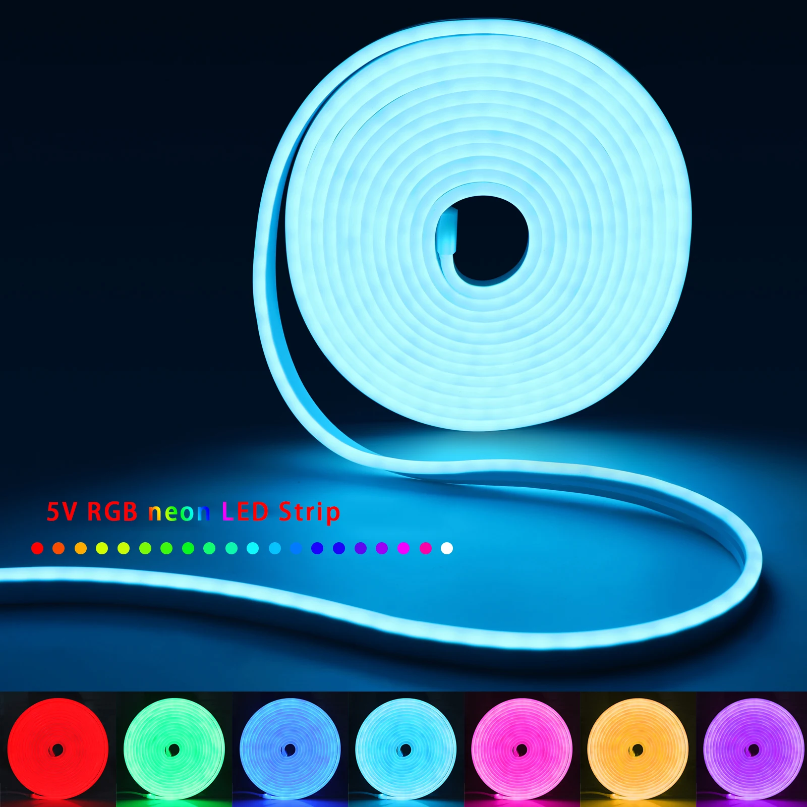 Tira de luces LED de neón RGB  - Rgb Hub Sync reseña y precio